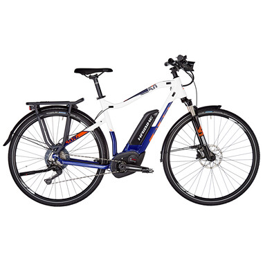 Bicicleta de viaje eléctrica HAIBIKE SDURO TREKKING 5.0 Blanco/Azul 2019 0